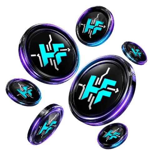 Floating HFX coins